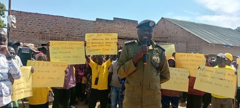Protests Erupt in Amuria as Police Deploy, Launch Investigations into Deadly Political Clashes.